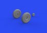 Brassin 1/48 Me 163B wheels image 1