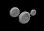 Brassin 1/48 F-15A/B wheels image 1