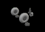 Brassin 1/48 Mosquito wheels image 1