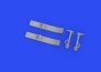 Brassin 1/48 Z-126/226 landing gear skis image 1