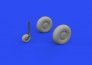 Brassin 1/48 Beaufighter Mk.VI wheels image 2