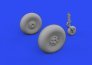 Brassin 1/48 Beaufort Mk.I wheels image 1
