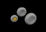 Brassin 1/48 B-25J wheels image 2