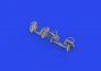 Brassin 1/48 Bf 109E rudder pedals early image 1