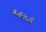 Brassin 1/48 Bf 109E rudder pedals late image 1