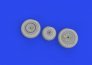 Brassin 1/48 MiG-17 wheels image 2