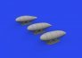 Brassin 1/48 Bf 109K external fuel tanks EDU image 1