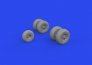 Brassin 1/48 Sea King wheels for Airfix image 1