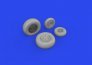 Brassin 1/48 F/A-18E/F wheels for Hasegawa image 1