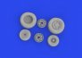 Brassin 1/48 F/A-18E/F wheels for Hasegawa image 2