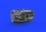 Brassin 1/48 P-38J right engine for Tamiya image 1