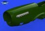 Brassin 1/48 P-51B/C exhaust stacks with fairing for Eduard image 2