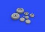 Brassin 1/72 P-47D wheels