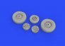 Brassin 1/72 Buccaneer S.2C wheels image 2