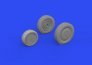 Brassin 1/72 P-39Q wheels with rims image 2