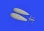 Brassin 1/48 P-39Q 75gal drop tank image 1