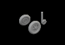 Brassin 1/72 Bf 109F wheels PRINT image 4