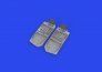 Brassin 1/72 F6F wheel bays PRINT EDU image 1