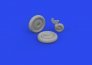 Brassin 1/72 Bf 109G-5/G-6 wheels PRINT EDU image 2
