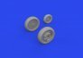 Brassin 1/72 L-39 wheels for Eduard image 1
