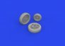 Brassin 1/72 L-39 wheels for Eduard image 2