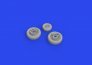 Brassin 1/72 L-39 wheels for Eduard image 3