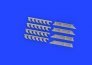 Brassin 1/72 Me 410 exhaust stacks for Airfix image 2