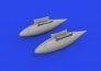 Brassin 1/72 P-51D 165gal fuel tanks for Eduard image 2