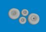 Brassin 1/72 B-24H wheels for Airfix image 2