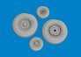 Brassin 1/72 E-2C wheels for Heller image 2