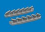 Brassin 1/72 P-51D exhaust stacks for Arma Hobby.