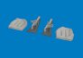 Brassin 1/72 P-51D undercarriage legs for Arma Hobby. image 1