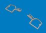 Eduard Brassin 1/72 Baies de roues Bf 109K-4