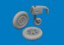 Brassin 1/32 Bf 109E wheels for Eduard image 2
