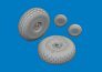 Brassin 1/48 P-40E wheels block tread for Eduard image 2