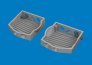 Brassin 1/48 P-40 wheel bays for Eduard image 1