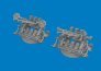 Brassin 1/350 IJN Type 96 25mm AA gun triple image 3