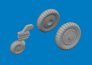 Brassin 1/72 Bf 109G-6 wheels for Tamiya image 2