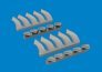 Brassin 1/48 Mosquito exhaust stacks for Tamiya image 2