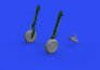 Brassin 1/48 A6M wheels with smooth tire