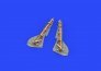 Brassin 1/48 Fw 190A-7 undercarriage legs BRONZE EDU image 2