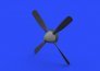 BRASSIN 1/48 P-51D Hamilton Standard uncuffed propeller image 1