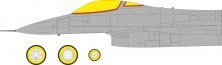 Eduard Masque 1/48 F-16CJ Block 50 TFace Tamiya