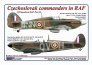 1/144 Decals Czechoslovak commanders in RAF