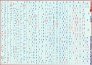 1/48 Mikoyan MiG-21 Fishbed complete stencil data for one aircra