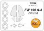 1/72 Focke-Wulf Fw-190A4 + wheels masks