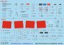 1/32 Decals P-47D Razorback STENCILS for Trumpeter image 1