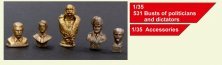 1/35 Busts politicians and dictators