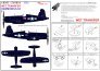1/48 Decals F4U-1D Corsair / F4U-4 WW.II image 8