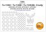 1/72 Tupolev Tu-134 Crusty masks
